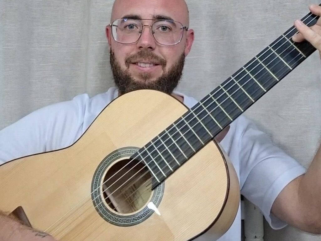David Vargas, profesor de guitarra flamenca
